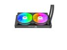 Thermaltake TH240 V3 ARGB Sync AIO CPU-Wasserkühlung, Schwarz