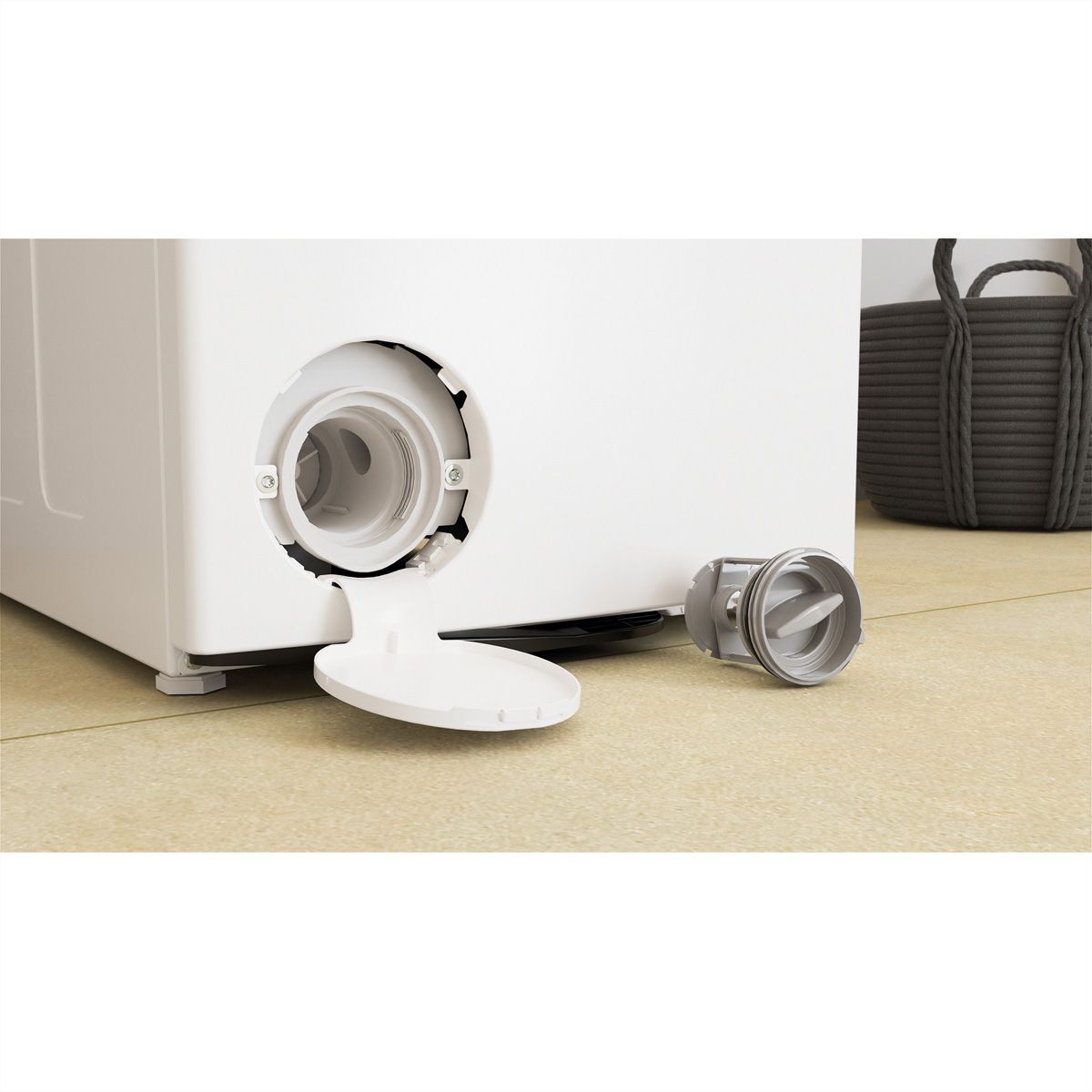 Bauknecht Lave-linge TDLR 612C CH N, Collecteur, C, blanc