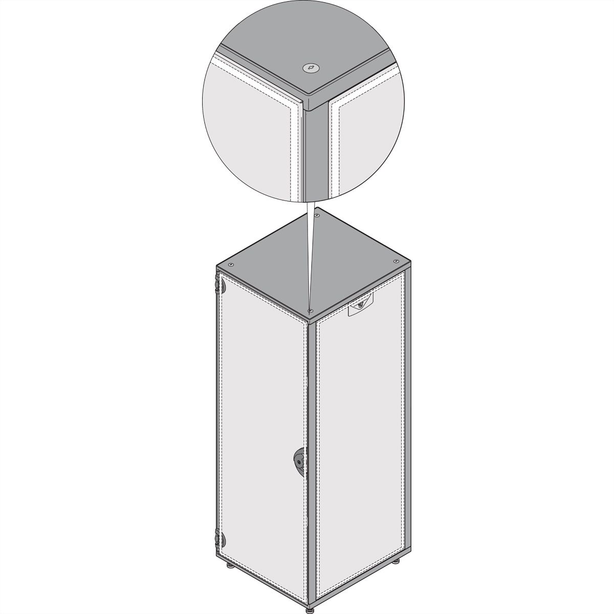 SCHROFF Dichtung IP 40 - IP40 DICHTUNG