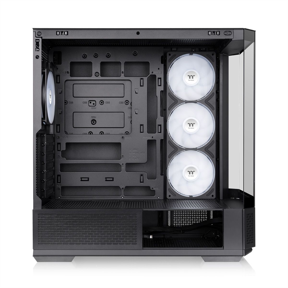 Thermaltake TR300 TG ARGB Mid Tower Gehäuse, Schwarz