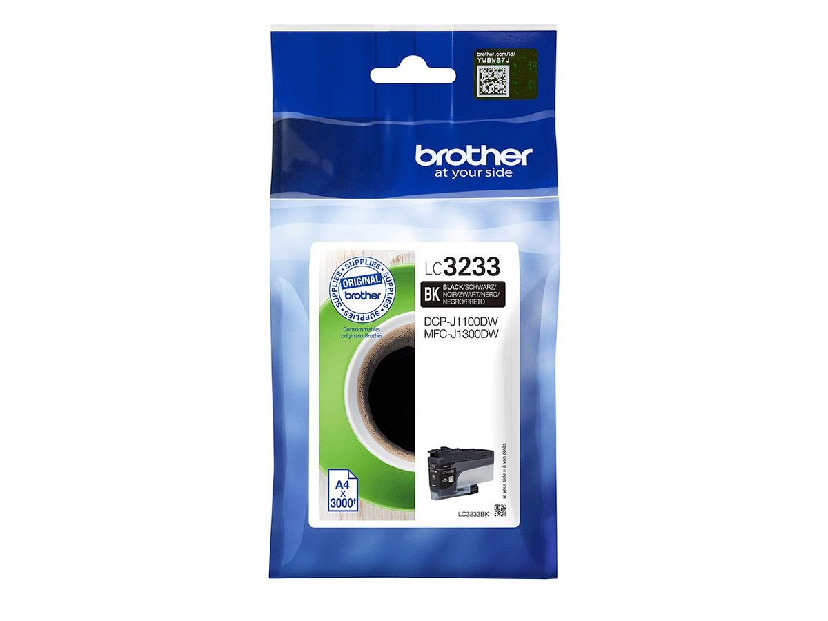 Brother LC3233BK - Cartouche d'encre originale – Noir