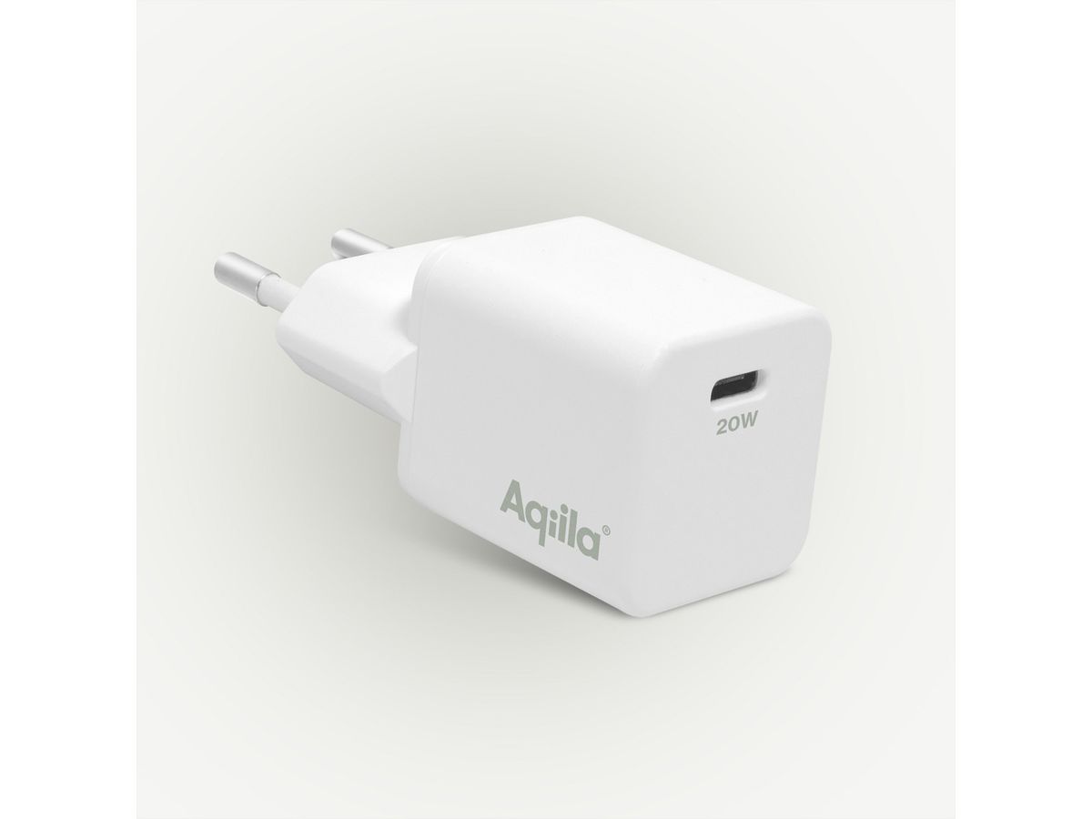 Aqiila UCB-C Ladeadapter W1, 20W 1x USB-C