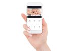 Alecto SMARTBABY5 - Babyphone Wi-Fi avec caméra, Blanc