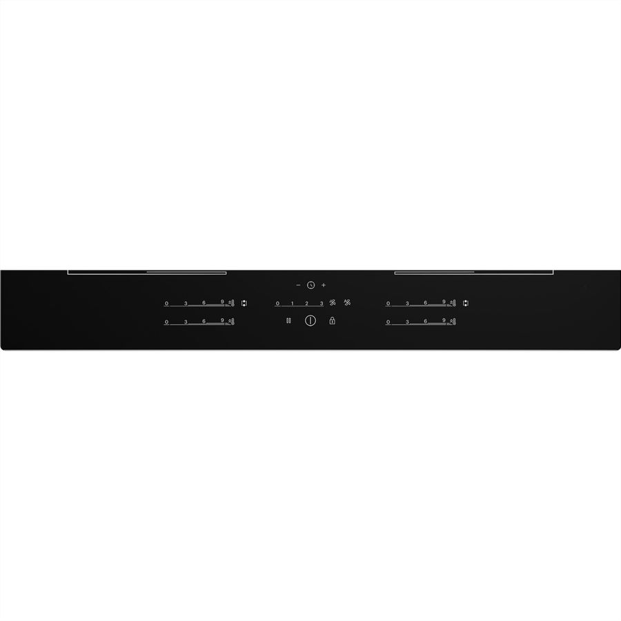 Grundig Induktionskochfeld GIEH 834480 P, 80cm, 4 Zonen, integrierter Dampfabzug