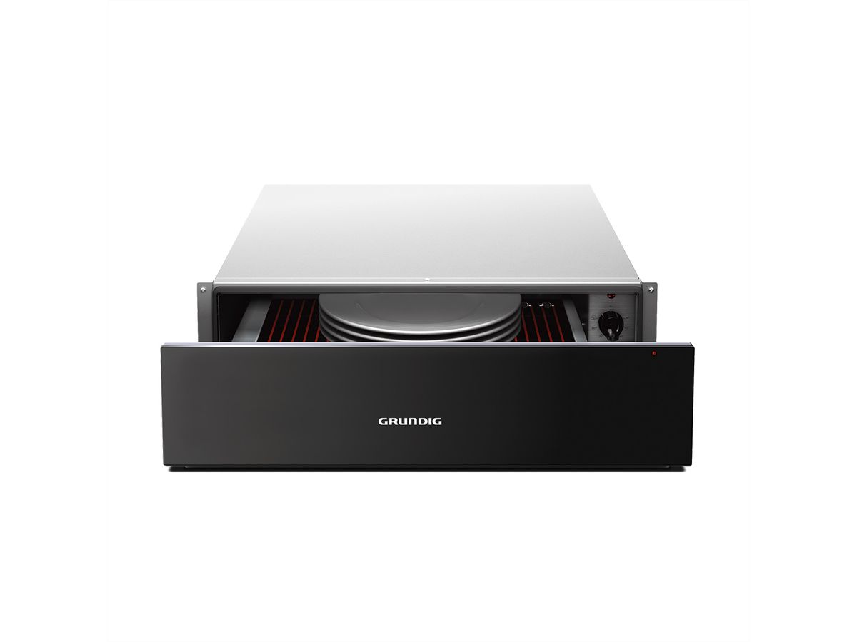 Grundig Wärmeschublade GWS 2152 B 30°C-80°C, schwarz