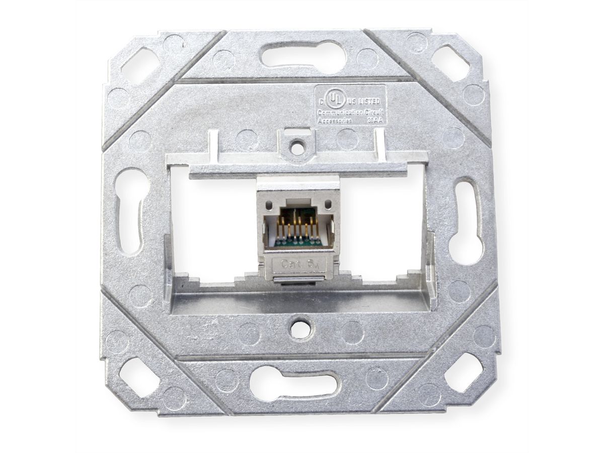 METZ CONNECT E-DAT modul 1 Port AP Cat.6A, reinweiß