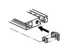 SCHROFF Unité enfichable de type cadre HF Écrou coulissant, M3.0, 100 pièces