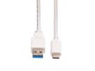 VALUE USB 3.2 Gen 1 Kabel, USB A-C, ST/ST, 0,5 m
