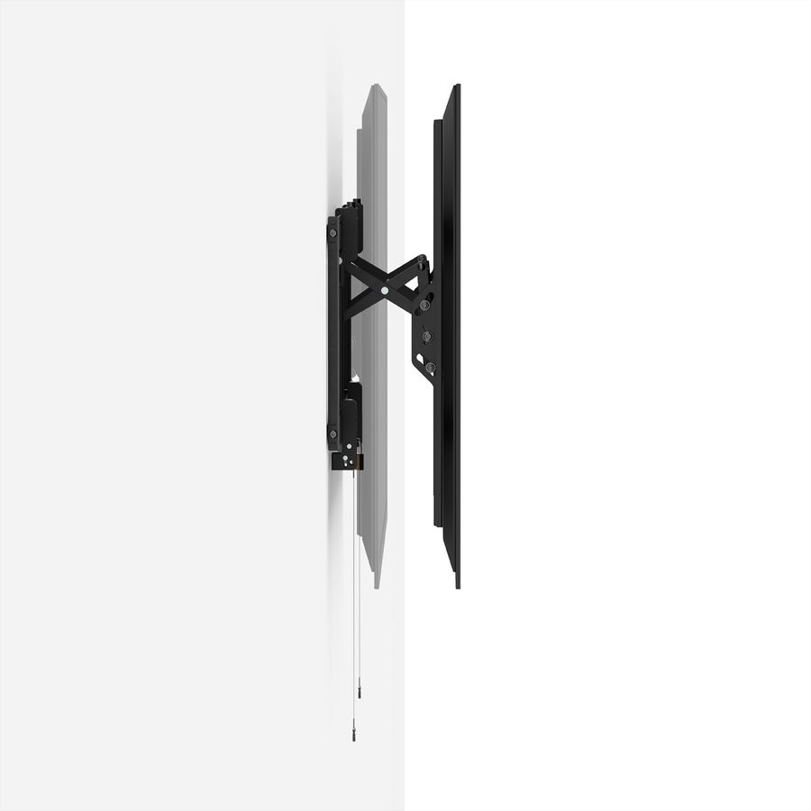 VALUE  Support mural TV, très résistant, télescopique, inclinable, fixe, <80 kg, <266,7cm (105"), 1000 x 600
