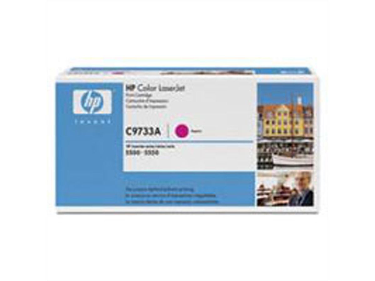 C9733A, HP Color LaserJet Druckkassette magenta, ca. 12.000 Seiten