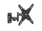 VALUE TV-Wandhalterung, 3 Drehpunkte, 13-43 Zoll, bis 20 kg