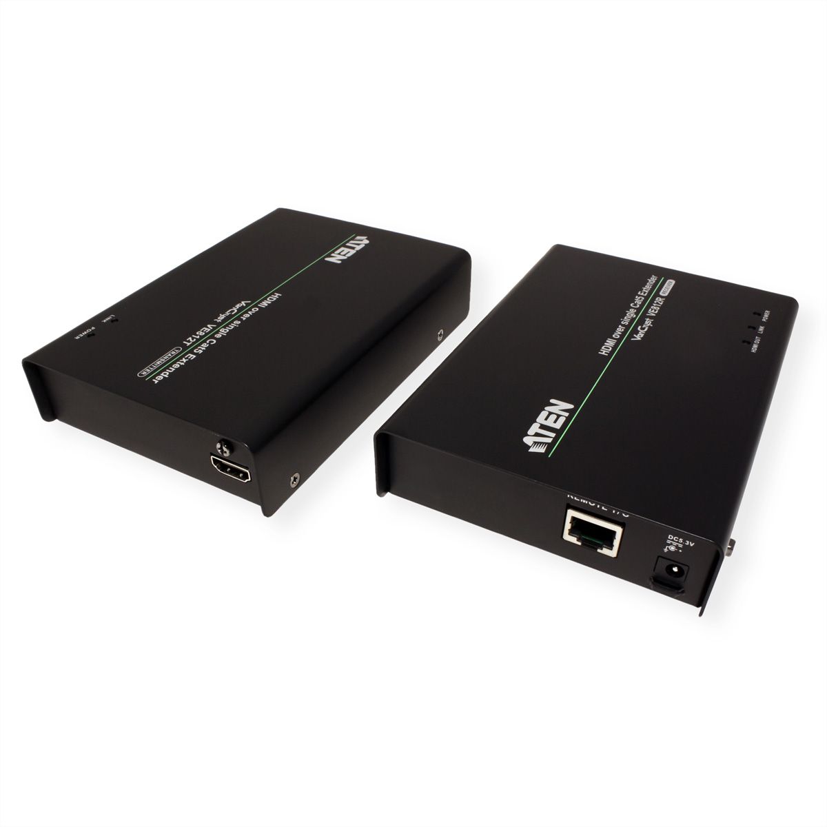 ATEN VE812 HDMI Extender, Receiver und Transmitter, HighQuality, Kat 5e, 100m