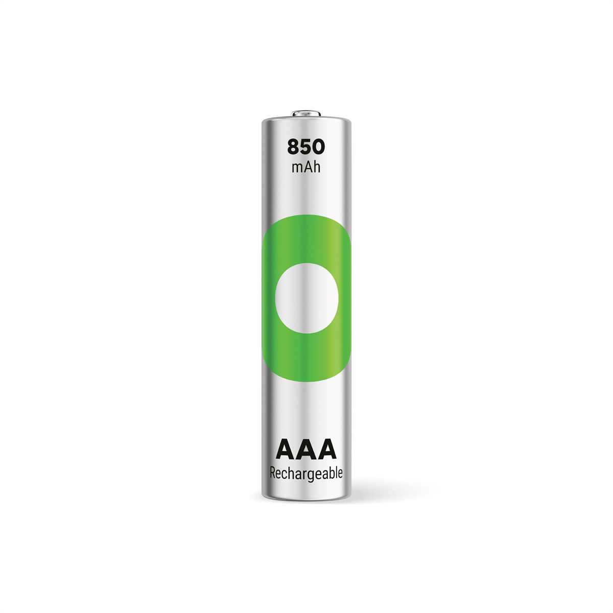 GP Batteries Recyko+, Akku 4xAAA, 850 mAh, 1,2 V