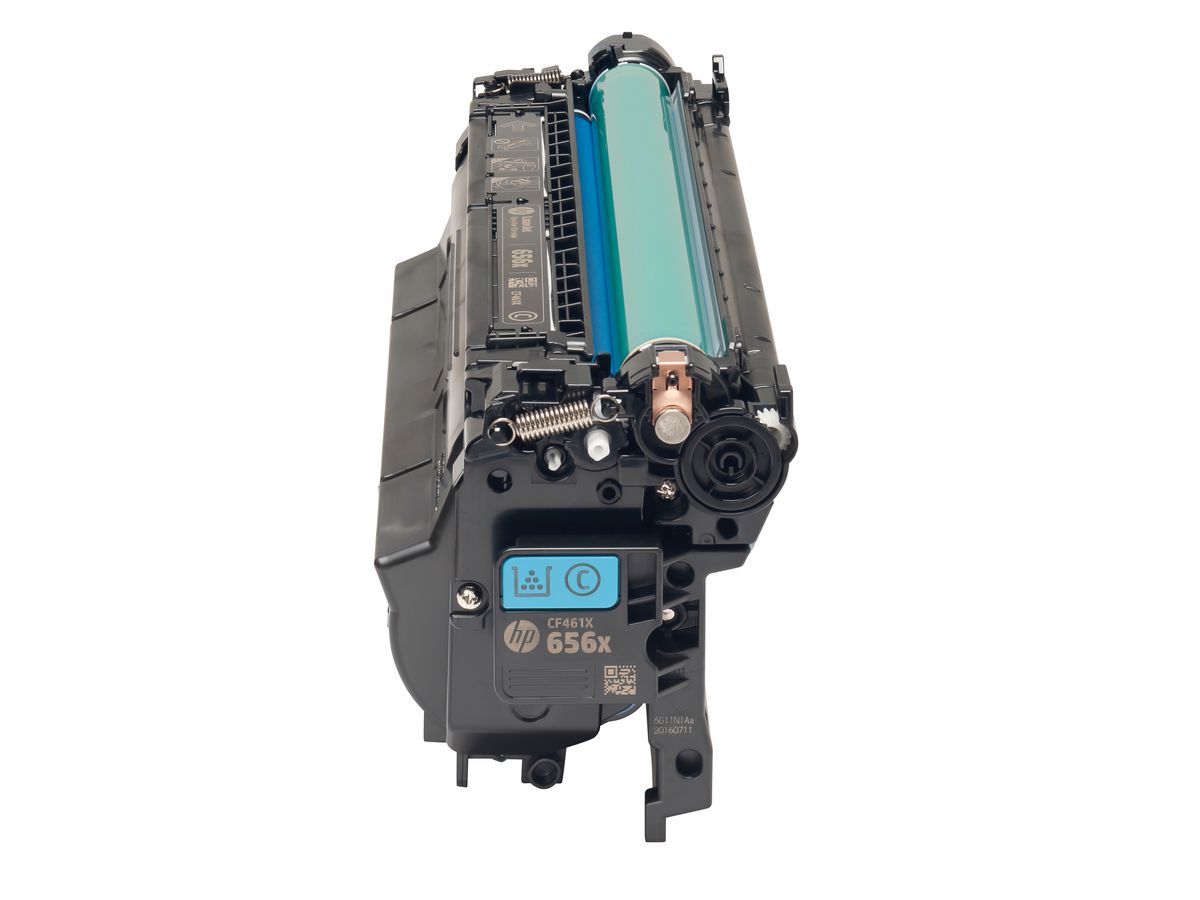 HP 656X Toner cyan LaserJet authentique grande capacité