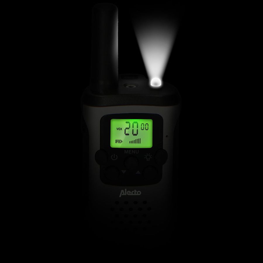 Talkie-walkie Alecto FR-175, Blanc/Noir