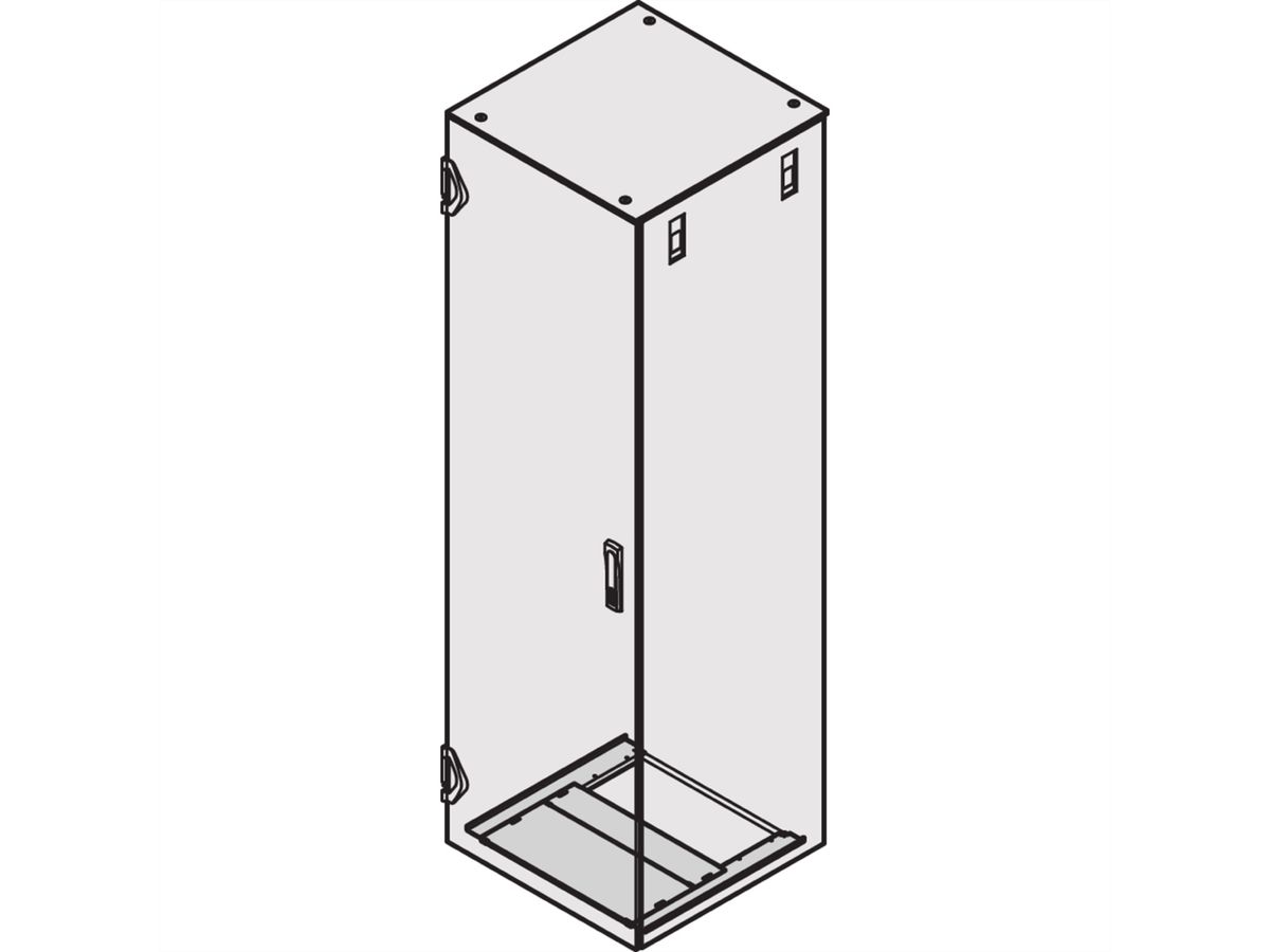 Plaque de base Varistar SCHROFF, multi-pièces, 800W 900D