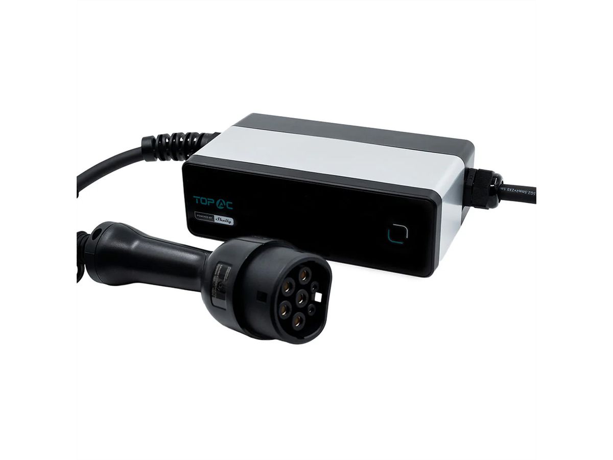 Shelly TopAC Portabler EV-Charger, 250VAC (1P+N+E), 32 A, 7,4 kW