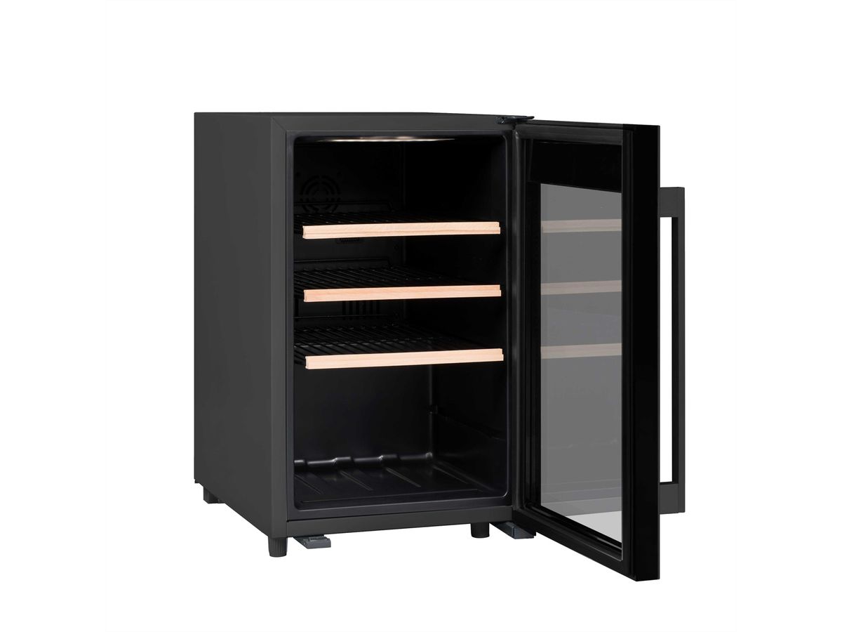 Climadiff Weinkühlschrank CLS35B1, Freistehend, 1 Zone, 31 Flaschen