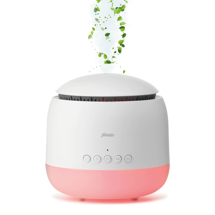 Humidificateur pour bébé Alecto BC-23, 25 mètres carrés, réservoir de 300 ml, éclairage nocturne