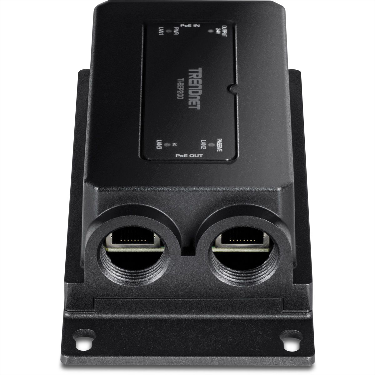 TRENDnet TI-BEP200 Prolongateur PoE+ Outdoor , actif/passif Gigabit industriel à 2 ports