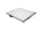 ROLINE 19" Tiroir pour clavier 1U, 400P fermable gris