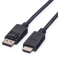 ROLINE Câble DisplayPort DP - HDTV, M/M, noir, 1 m