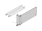 Module de remplissage AMC SCHROFF avec poignée de tirage, double, inox