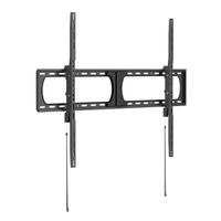 VALUE TV-Wandhalterung, fest, robust, 37-140 Zoll, bis 125 kg