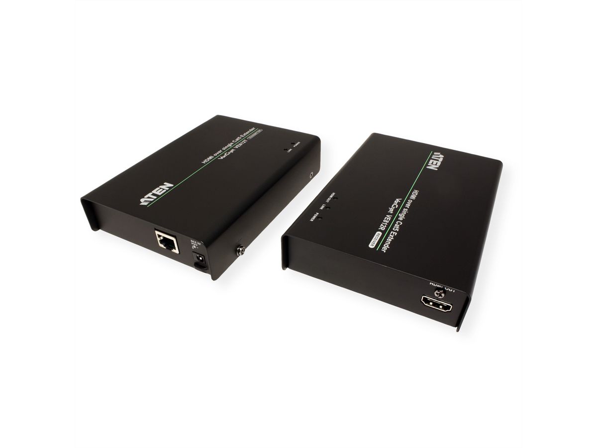 ATEN VE812 Extension HDBaseT HDMI, récepteur et transmetteur, Cat. 5e, 100m
