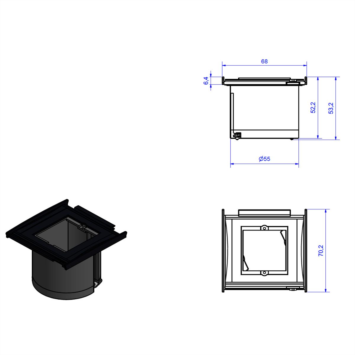 BACHMANN KAPSA XX-Small 1x ABD