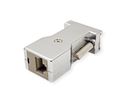 ROLINE DB9 Buchse-RJ45 Buchse 8P/8C 8Ltg., silberfarben