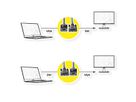 ROLINE Câble VGA DVI, DVI (12+5) M/ HD15 M, 3 m