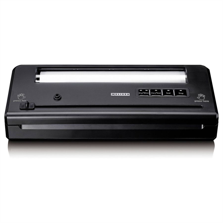 Melissa Vakuumversiegler / Vakuumiergerät , schwarz, 110W