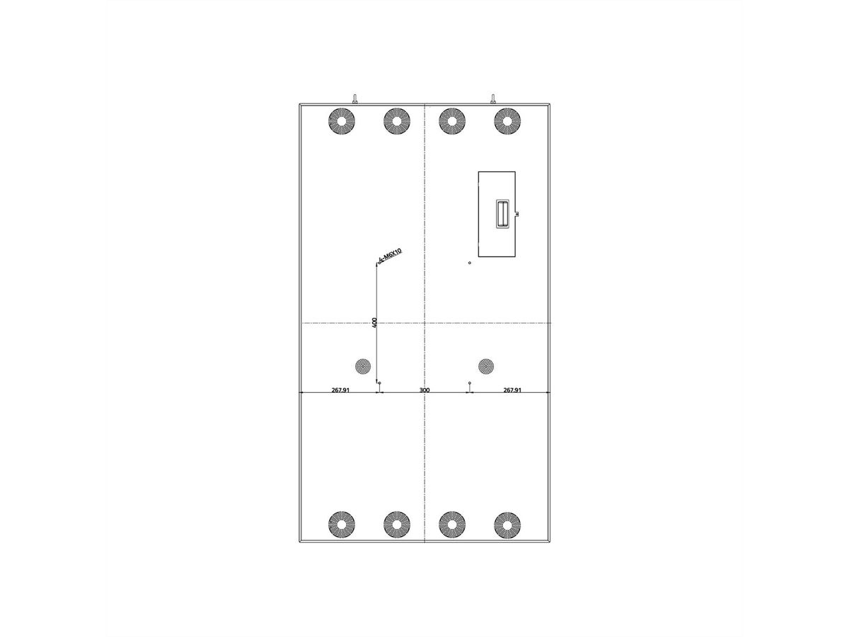 Hisense Écran semi-extérieur 65WF45H, 65", 24/7, FHD, 4500cd/m²