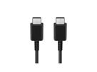 Samsung Câble de données USB type-C (2 pièces), noir, 1 m