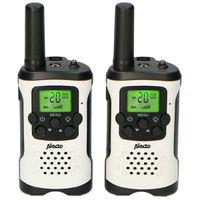 Talkie-walkie Alecto FR-175, Blanc/Noir