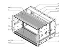 SCHROFF Bausatz, SNCF, geschirmt, für CompactPCI Anwendungen - BGTR PRO IEEE 6HE 84TE 320T