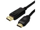 VALUE Câble DisplayPort DP - UHDTV, M/M, noir, 3 m