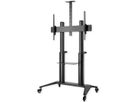 ROLINE Support LCD/TV sur roues, 70–120 pouces, jusqu'à 140 kg, noir