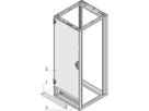 SCHROFF Novastar Support de charnière de porte pour porte raccourcie, pour porte avant Slim-Line