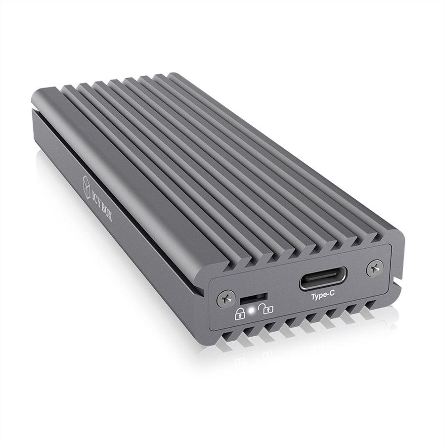 ICY BOX IB-1817M-C31 USB C Gehäuse für M.2 NVMe SSD