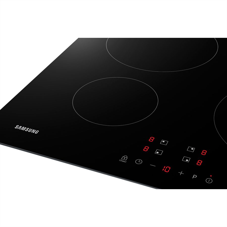 Plaque à induction Samsung 60 cm, 2 zones de cuisson de Ø14cm & 2 zones de cuisson de Ø22cm