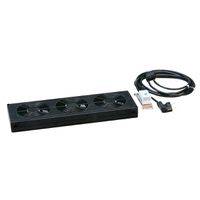 Module d'extension, 3 ventilateurs, plastique noir