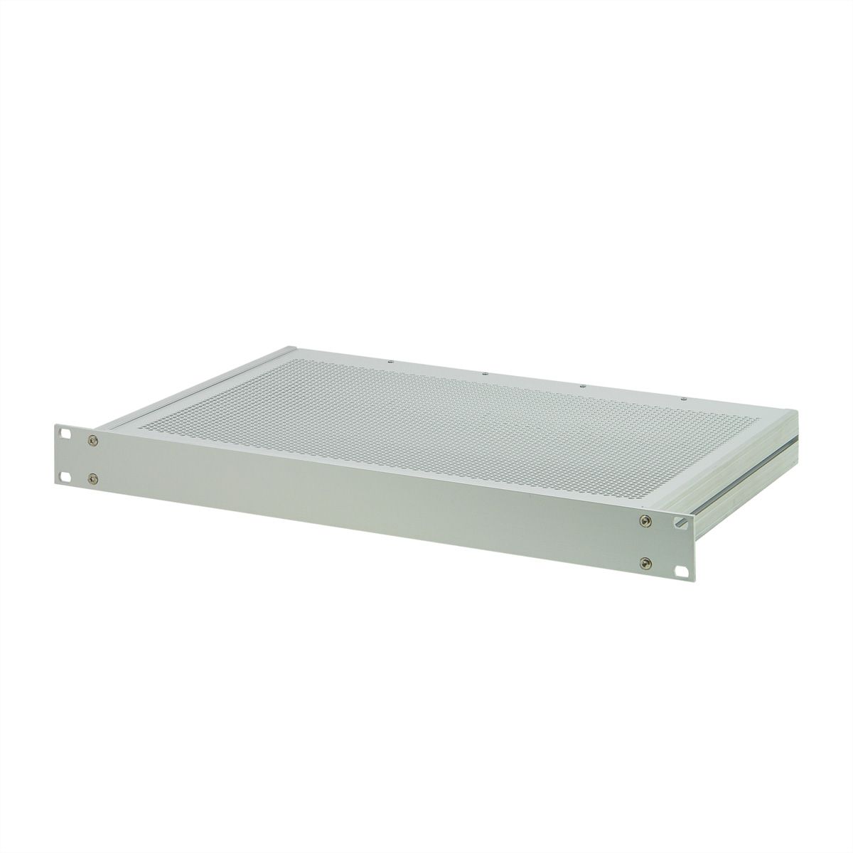 SCHROFF 19"-Kompletteinschub aus Aluminium, Deck- und Bodenblech perforiert - MULTIPAC PRO 2HE 340T DBLPER