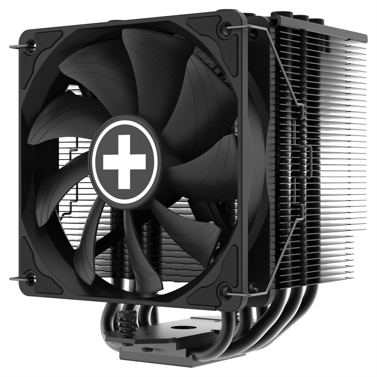 Xilence M906 AMD und Intel CPU Kühler, 120mm Black PWM FDB Lüfter, 250W TDP, schwarz