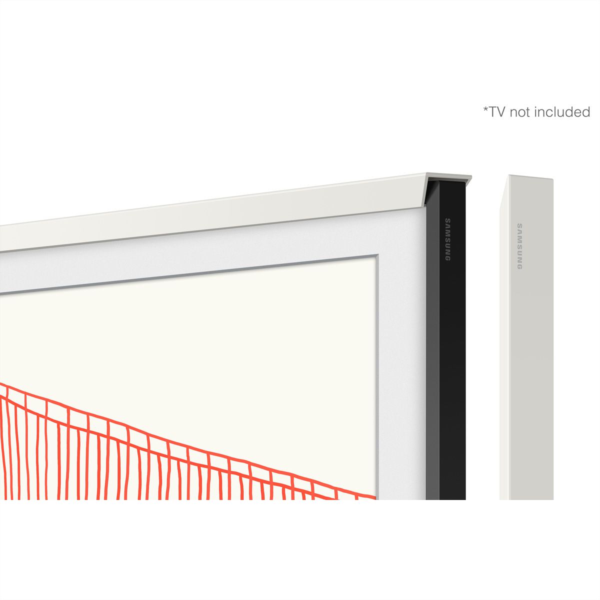 Samsung Wechselrahmen zu Frame 55", ChamferWhite