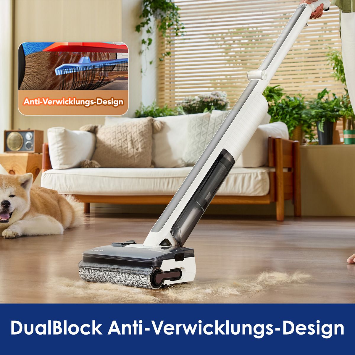 Tineco FLOOR ONE i7 Pliable Premium, Aspirateur laveur