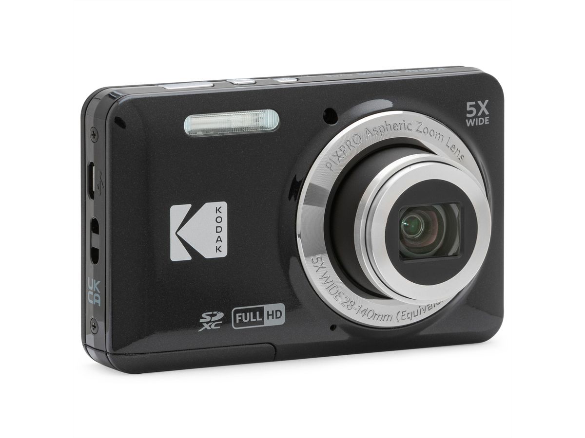 Kodak Digitalkamera, Pixpro FZ55BK , 5x Opt. Zoom, 16MP, 1080p Full HD Video