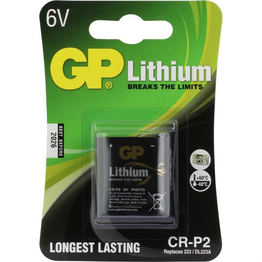 GP Batteries Lithium CRP2 1er Blister