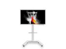 Hagor support mural ST SA Flip II 55, système de support mobile pour Samsung WM55H et WM55R, blanc